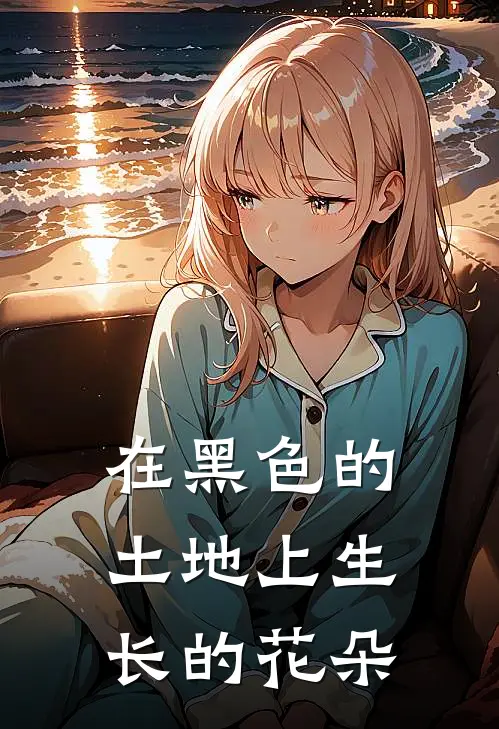 在黑色的土地上生长的花朵