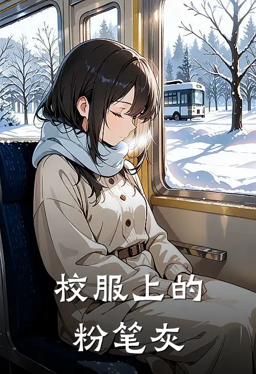 校服上的粉笔灰